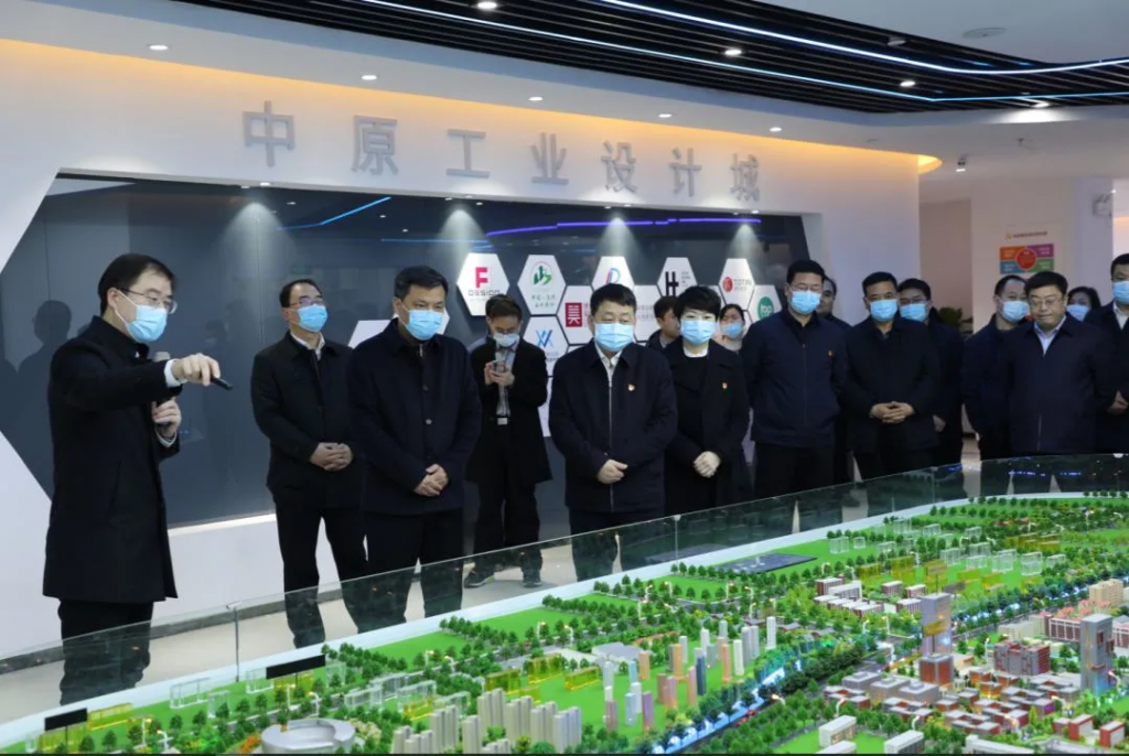 孟州市委書記盧和平一行蒞臨中原工業(yè)設(shè)計城調(diào)研