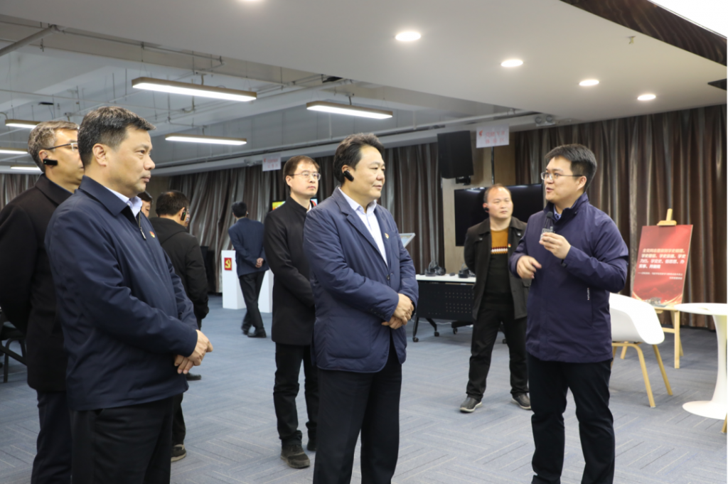 全市2020年第四季度基層黨建觀摩團蒞臨設(shè)計城觀摩