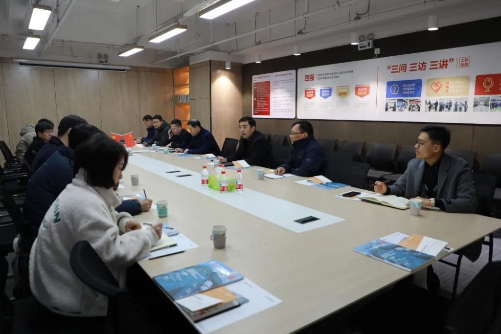 山陽區(qū)委常委、組織部長(zhǎng)柴英杰到訪中原工業(yè)設(shè)計(jì)城參觀指導(dǎo)
